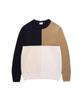Wissi Square Block Knit_Beige (Wdep201)