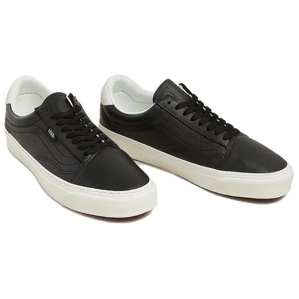 Vans Old Skool Lux Leather Upper Unisex Black VN000CZMBLK