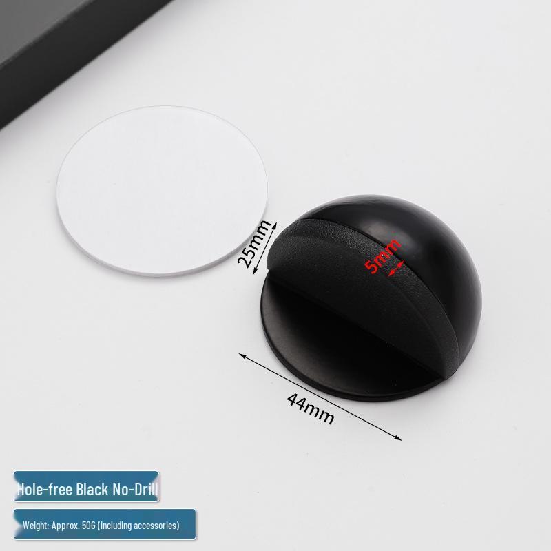 304 Stainless Steel Magnetic Turtle Top Door Stopper with Anti-Collision Rubber