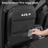 1Pcs Car Seat Anti-Kick Mat With Pocket Protective Cover Pad For KIA K9 Sorento EV6 RIO Ceed Sportage Carnival Niro Soul Cerato