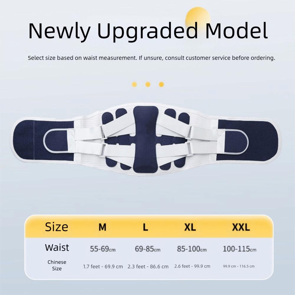 Posture Corrector Waist Support Belt Adjustable Lumbar Waist Support  Sports