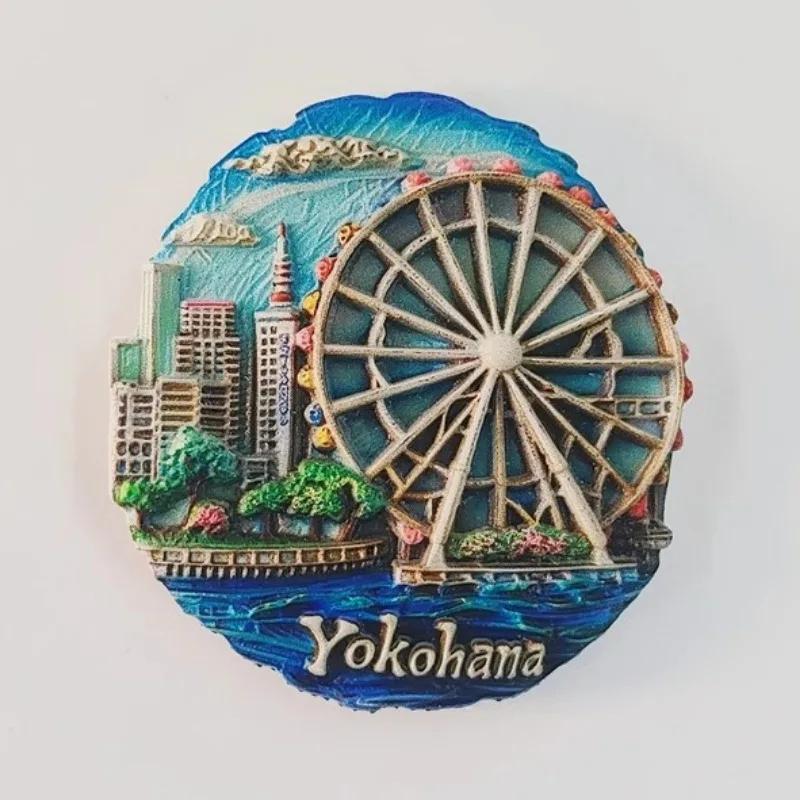 Japan Souvenirs Sashimi Fridge Magnets Salmon Clam Octopus Oysters Refrigerator Stickers Home Deocration Kids Gifts
