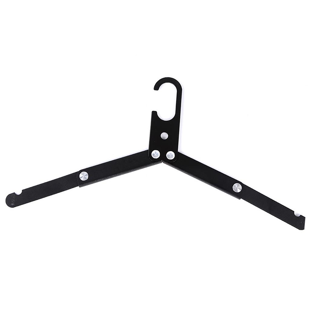 Travel Hanger Foldable Design Aluminium Alloy High Strength Light Weight Folding Clothes Hanger for