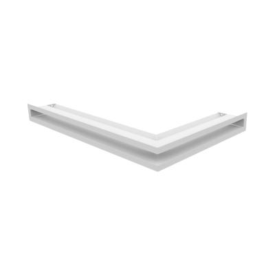 Vent Cover LUFT Corner Left 60x40x6 White