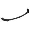 4PCs Front Bumper Chin Spoiler Glossy Black Style Universal Front Bumper Chin Spoiler Splitter
