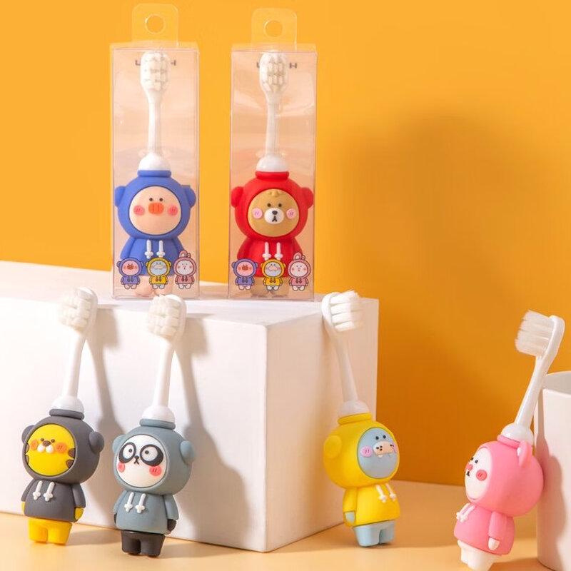 HAONIU Kids Panda Ultra-Soft Toothbrush (3-Pack)