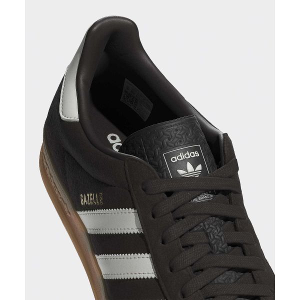 adidas Gazelle Indoor Aurora Coffee Core White Gum Unisex Tenisky Černá HQ5152