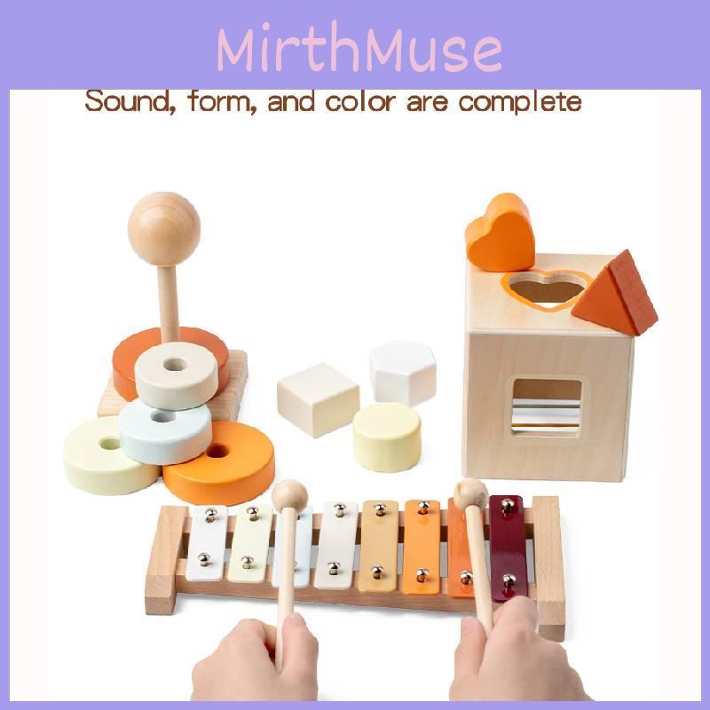 Wooden Musical Instrument Set For Kids With Educational Toy Features For Early Learning And Development