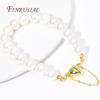 DIY Bracelets Accessories 18K Gold Plated Strong Magnetic Clasps Heart Magnet End Clasp Connectors For Jewelry Making Fittings