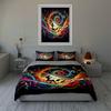 Musical swirl artwork. Bedding Duvet cover sets Duvet covers Pillowcases gifts (1 * Duvet Cover 2 * Pillowcases, without duvet insert)