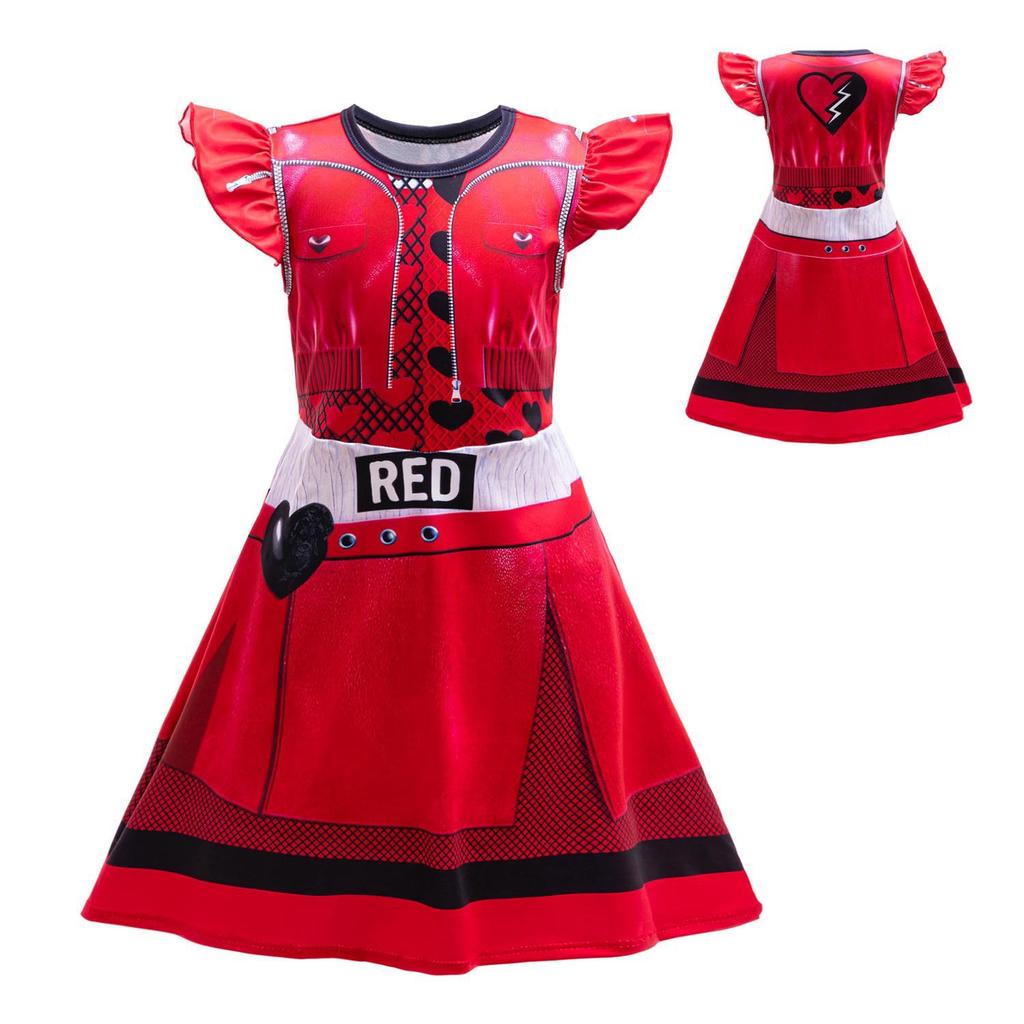 2024 Cross-border Foreign Trade Descendants 4 Descendants 4 The Rise of Zhongda Kids Cosplay Dress SB91