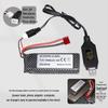 7.4V 3500mAh 30C Lithium Battery for Weili 144001/124018/124019 RC Cars