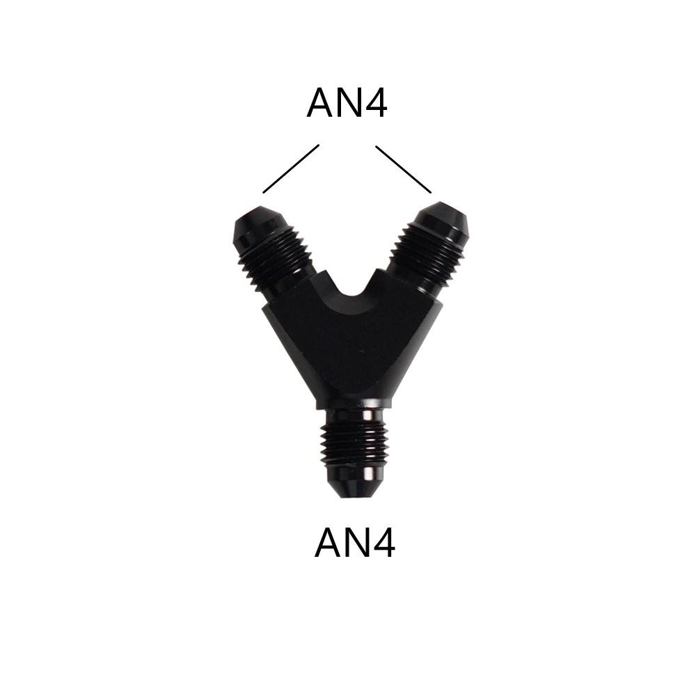 

Высококачественный Y-образный адаптер AN4 AN6 AN8 AN10 с наружной резьбой, фитинг для топливного шланга, адаптеры, тройник для соединения масляной трубы, универсальный алюминиевый