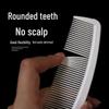 Professioneller ultra-dünner weißer Herren-Haarschneidekamm - Flat Top Barber Special
