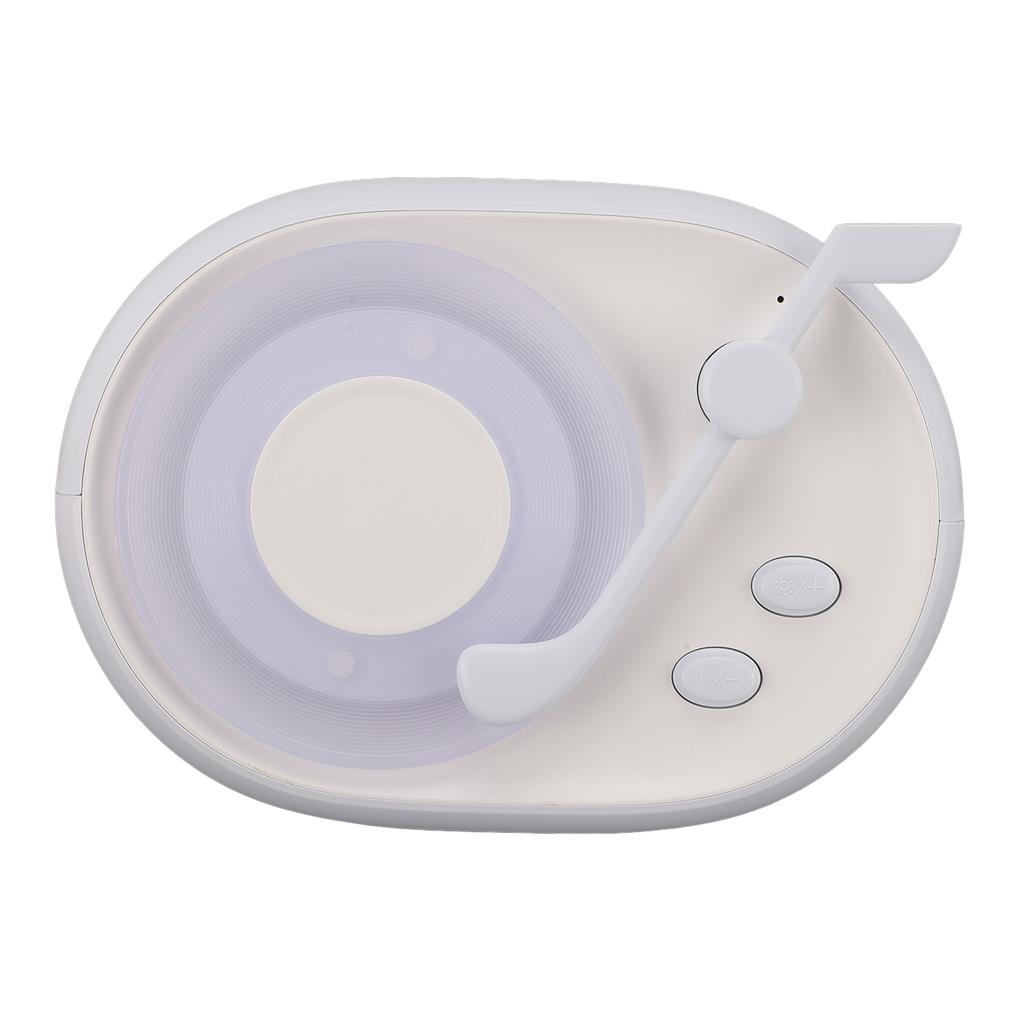 Speaker Night Light Streamer Record Player Beside Lamp Mood Ambient Light Bedroom Desktop