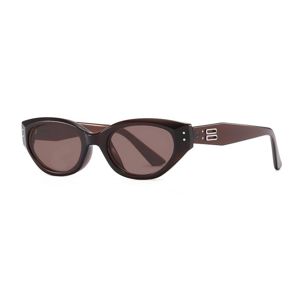 Retro Cat Eye Sunglasses Women Uv400 Polarized Fashion For Outdoor Travel