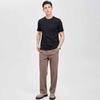 SEPTWOLVES Men's Embroidered Ice Silk Round Neck T-shirt