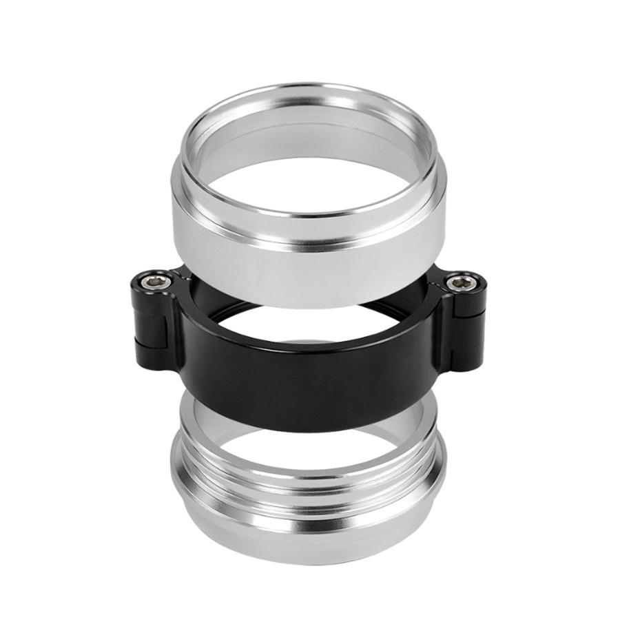CNC Aluminum Exhaust Clamp Flange Assembly For 2.5 Inch Turbo Dump Pipe Downipes