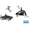 Takara Tomy Ania AA-02 Ocean Creature Hunter Set Animal Dinosaur Toy for Ages 3 and Up