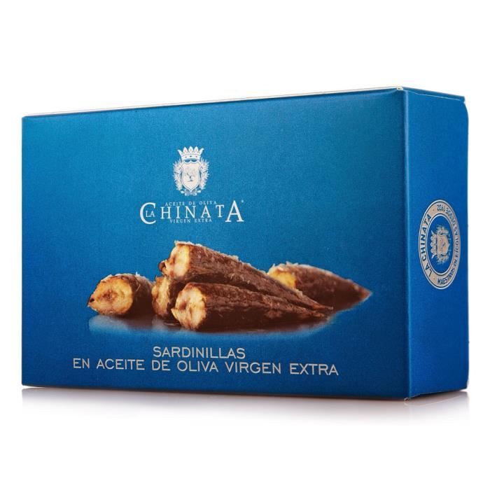 Petites Sardines à l'Huile d'Olive Vierge Extra (120 g) - La Chinata