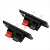 Push in Jack 2 Positions Connector Audio Speaker Terminals Speaker Terminals Spring Load Connector