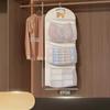 Large-capacity Sock Storage Gadget, Dormitory Wardrobe Hanging Underwear Multi-layer Pantyhose Hanging Bag, Hanging and Organizing Mesh Bag