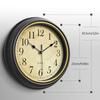 Nordic Vintage Wall Clock European Silent Clocks Living Room Decoration Time Reminder Wall Hanging Home Art Clocks