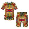 3D Print African Ethnic Style Fashion Men T-Shirts Suit Beach Board Women Shorts Suit Tees Tops Kid Tshirt Suits Clothing