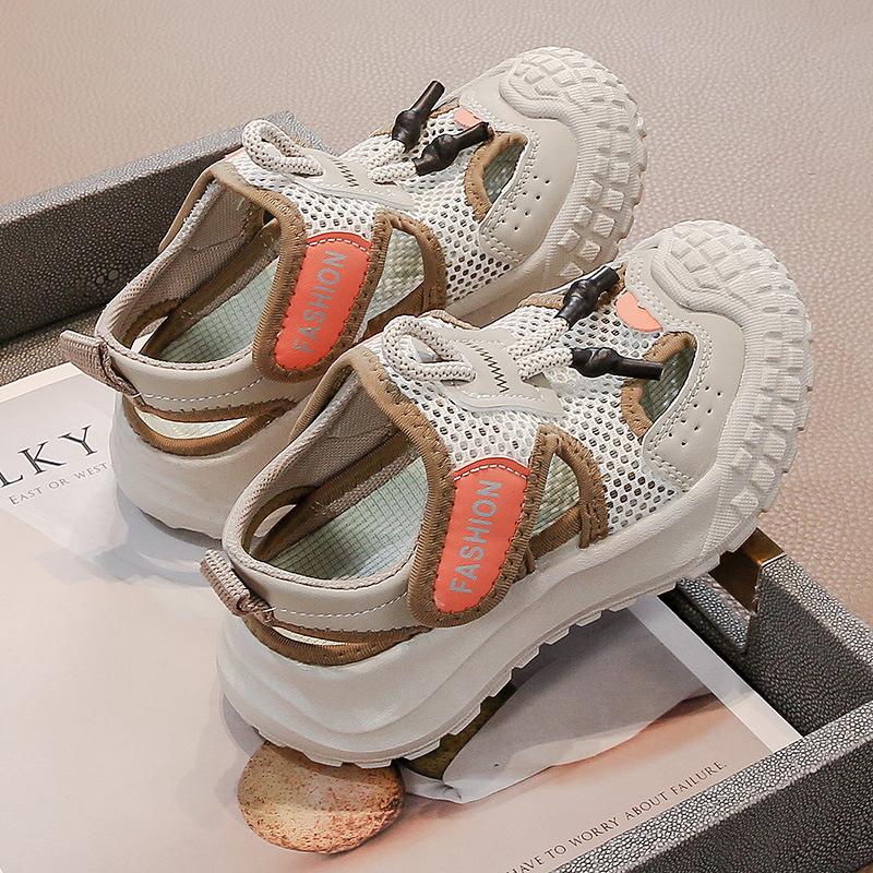 Children's sandals Boys' new summer girls' summer hollowed-out baby sandals Men's treasure Women's treasure Baotou sandals