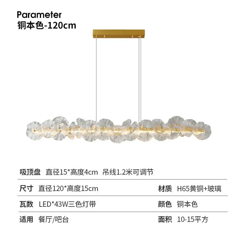 Nordic home decoration crystal chandelier restaurant  chandelier ceiling lamp villa chandelier indoor lighting lamps