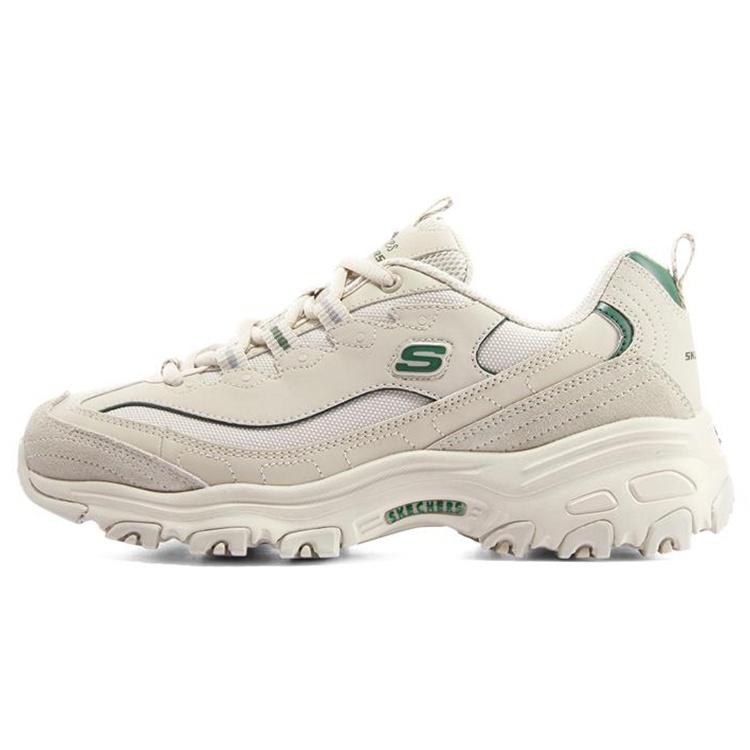 (WMNS) Skechers D Lites 1.0 White Green Women s 896145-NTGR EU 35