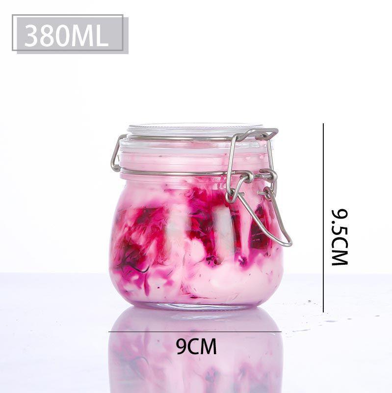Food-Grade Glass Storage Jar for Nuts, Grains, Wine, Tea, and Honey