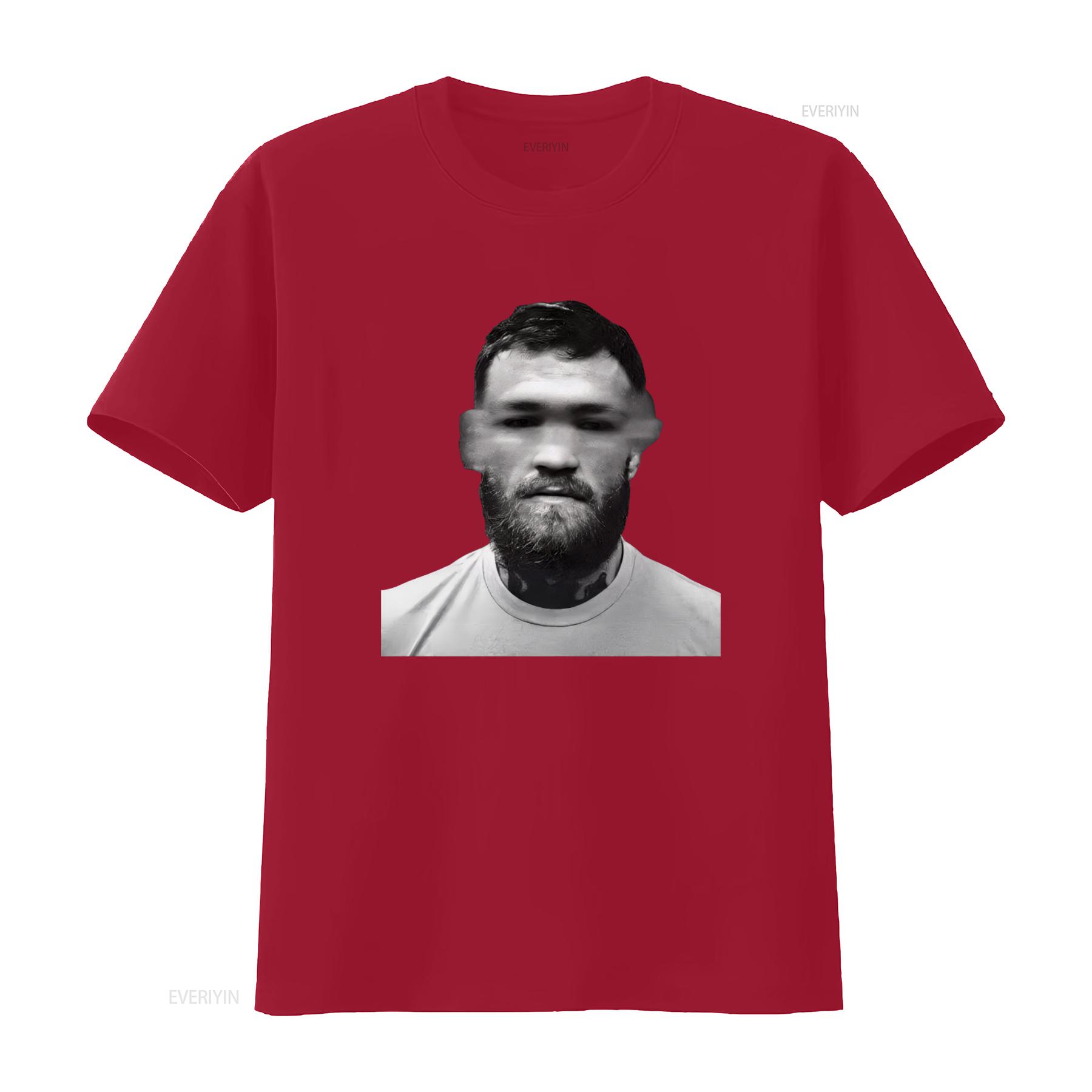 

Conor McGregor Mugshot Fashion Heavy Cotton T Shirt Stylish and Comfortable for All vintage Washed Unisex graphic fashion S