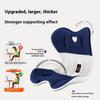 Waist protection, corrective massage, memory cotton seat cushion, integrated backrest office sedentary home anti-hunchback seat cushion
