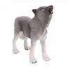 2X Wolf Figurines BPA Free Miniature for Birthday Gift Collectibles Boys Girls
