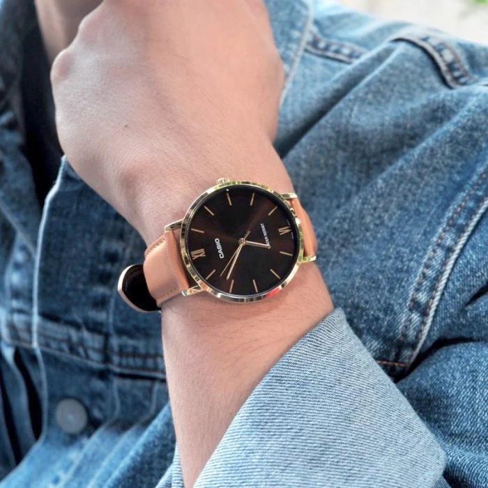 Zegarek Męski Casio Mtp-Vt01Gl-5B + Box (Zd165J)