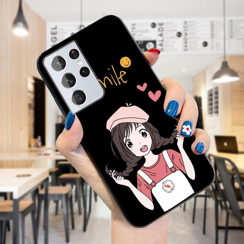 Husă de telefon încântătoare Naughty Little Girl Boy