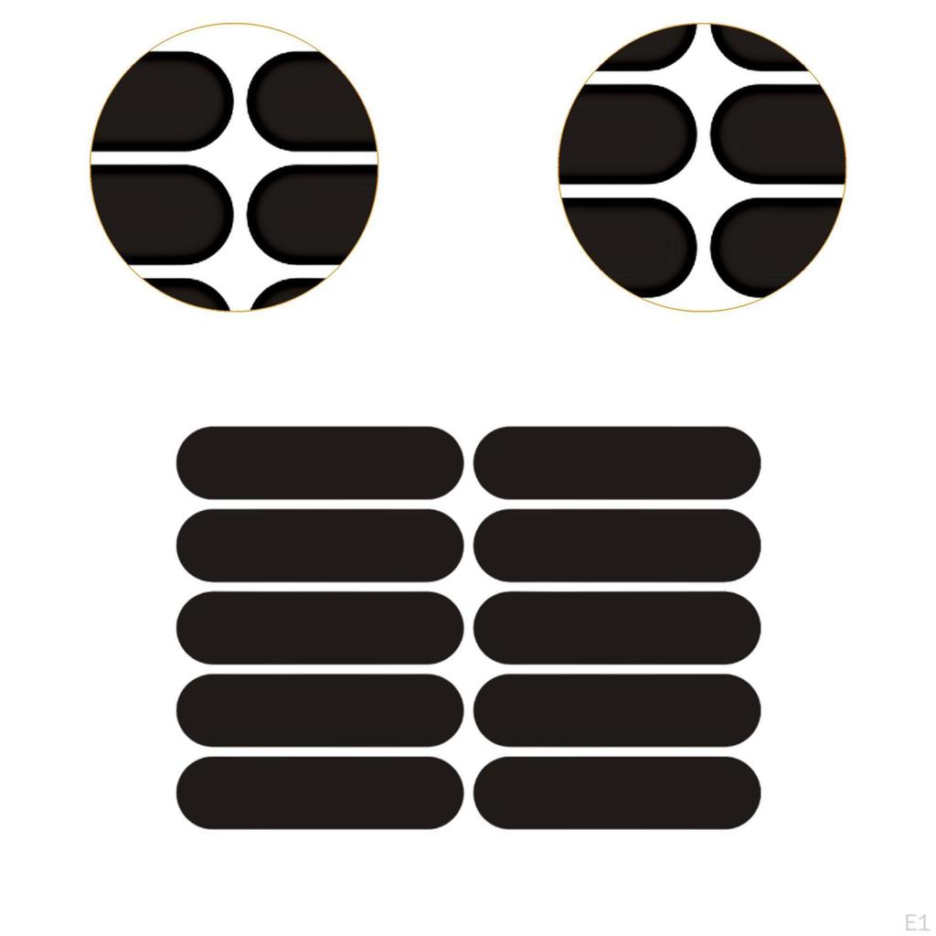 10 Pieces Reflective Stickers Decals Warning Sticker Tape for Vehicles