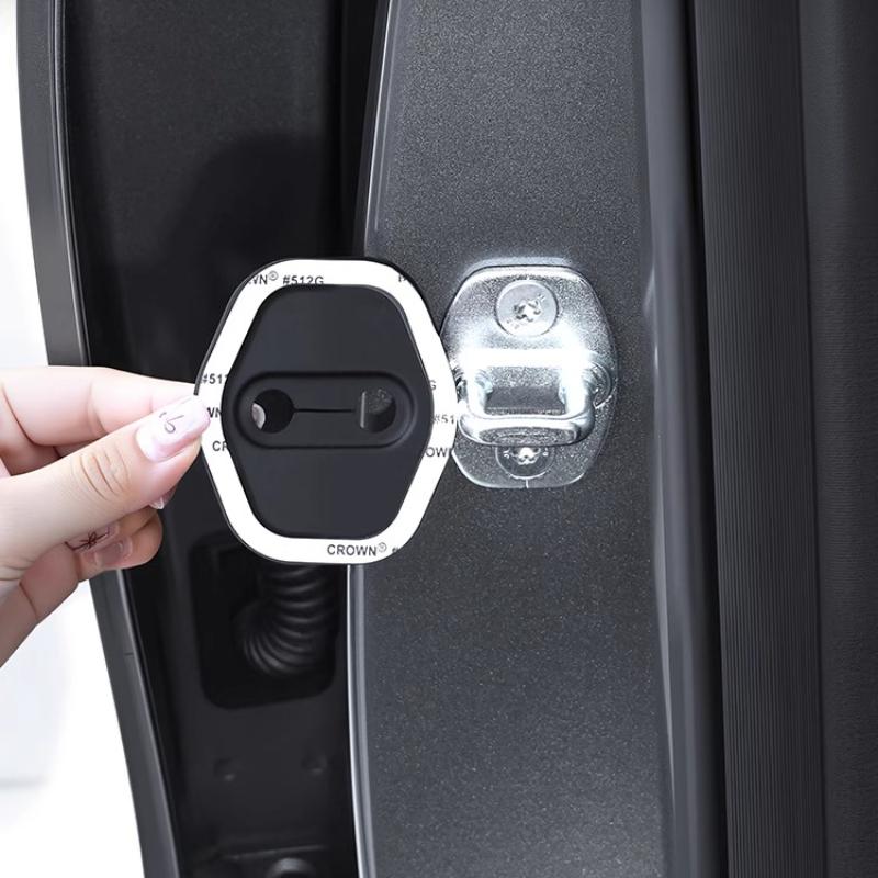 For Geely Galaxy A7 Door Lock Cover Silicone Pad Door Lock Protective Cover Interior Supplies Modification Accessories