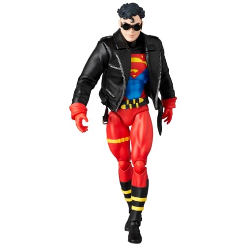 MAFEX No. 232 SUPERBOY RETURN OF SUPERMAN Action Figure, Approximately 150mm Tall, Non-scale, Pre-painted