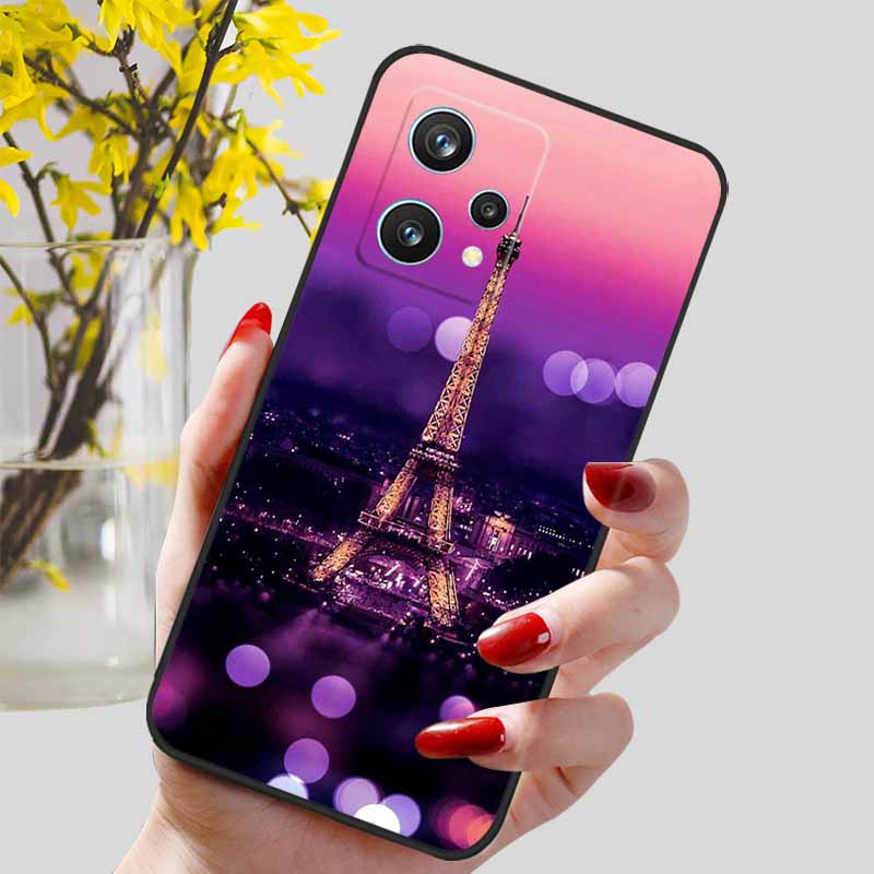 Lovely Beautiful Phone Cases For Realme 9 5G Case Silicone TPU Soft Bumper for Realme 9 Pro+ Plus 5G Realme9 9Pro Protect Capa