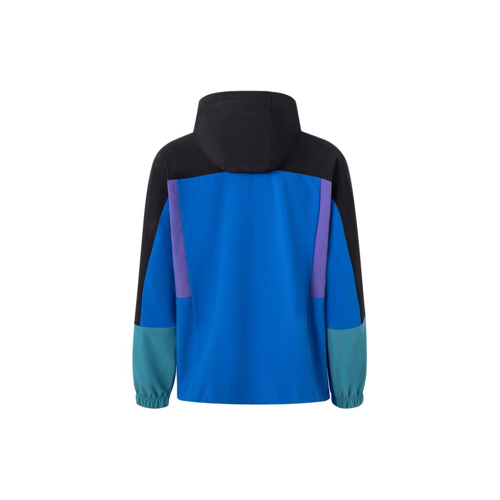 adidas Originals Color Block Anorak Blue JF2854