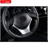 Car Styling Steering Wheel Decorative Cover ABS Frame Stickers Decorative Accessories For Toyota C-HR CHR C HR 2017-2020