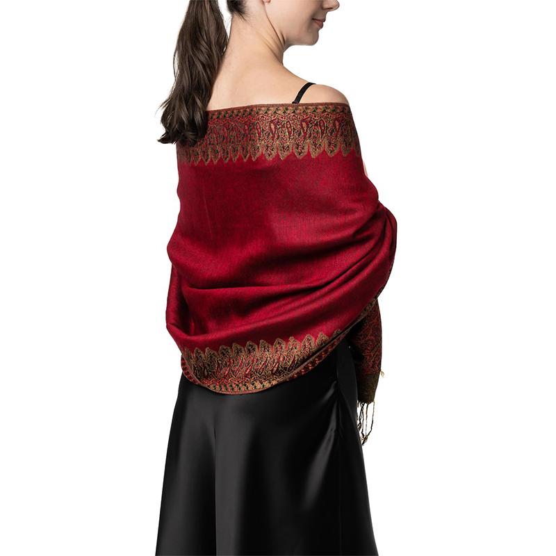 Luxury Thick Blanket Winter Bufanda Warm Cashmere Scarf Women Shawl Print New Wraps Pashmina Female Travel Poncho Stole
