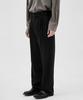 MUILL Double Loop Belted Slacks (Black)