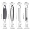 Lemon Citrus Zester Tool Cheese Grater  Multipurpose Grooved Channel Knife scraper,Stainless Steel Blade