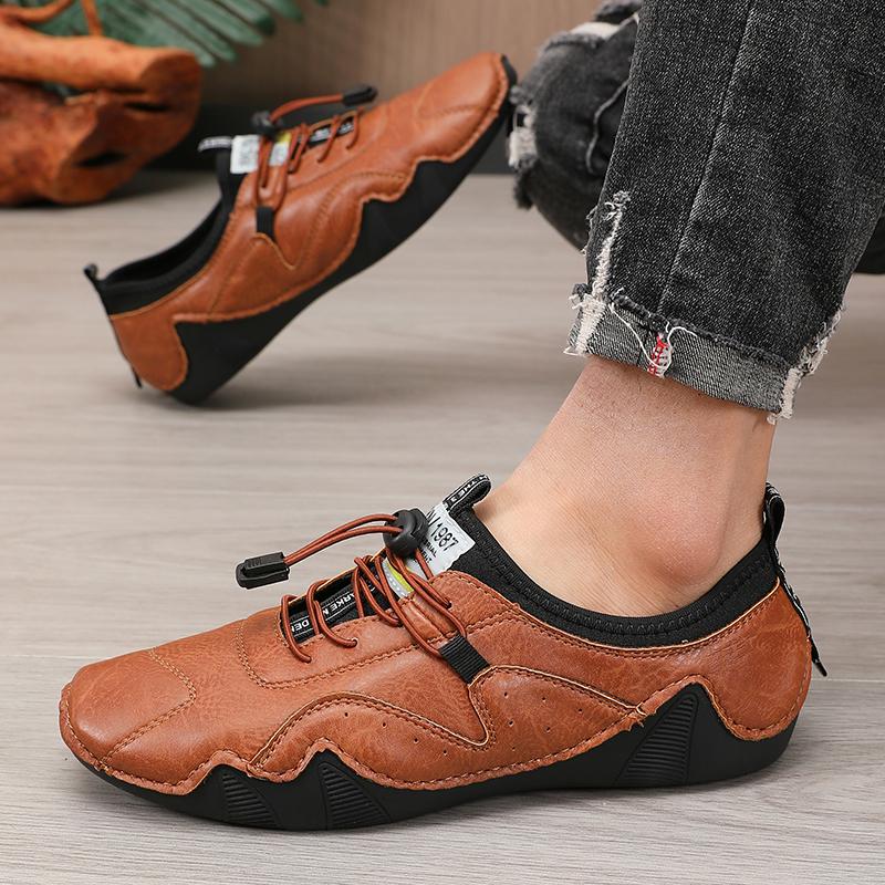 Men's Casual Shoes All Season Integrated Fashion Luxury Design Boots Multifunctional Daily Versatile Flat Shoes Sneakers Men