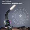NEWSTYLE 15W Wireless Fast Charging Eye-Care Reading Desk Lamp with Inductive Dimming 5-Colour Temperature Timer LED Table Light