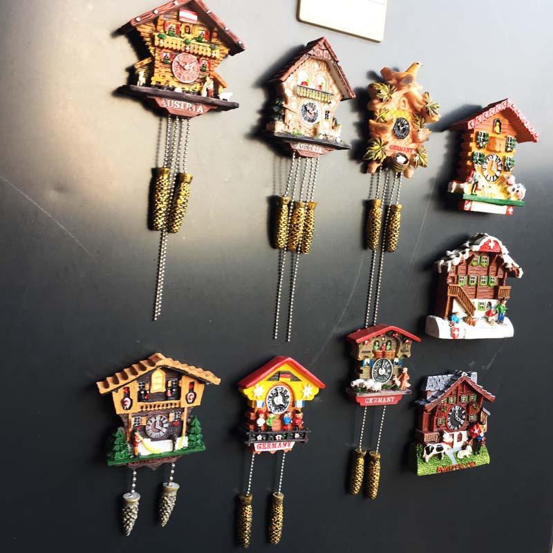Germany Austria Switzerland Travel Souvenir Crafts Gift Fridge Magnet Collection Home Kitchen Decoration