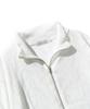 Vastic Comb Pattern Knit Zip-Up_Ivory